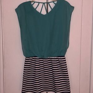 Turquoise loose/Tight dress